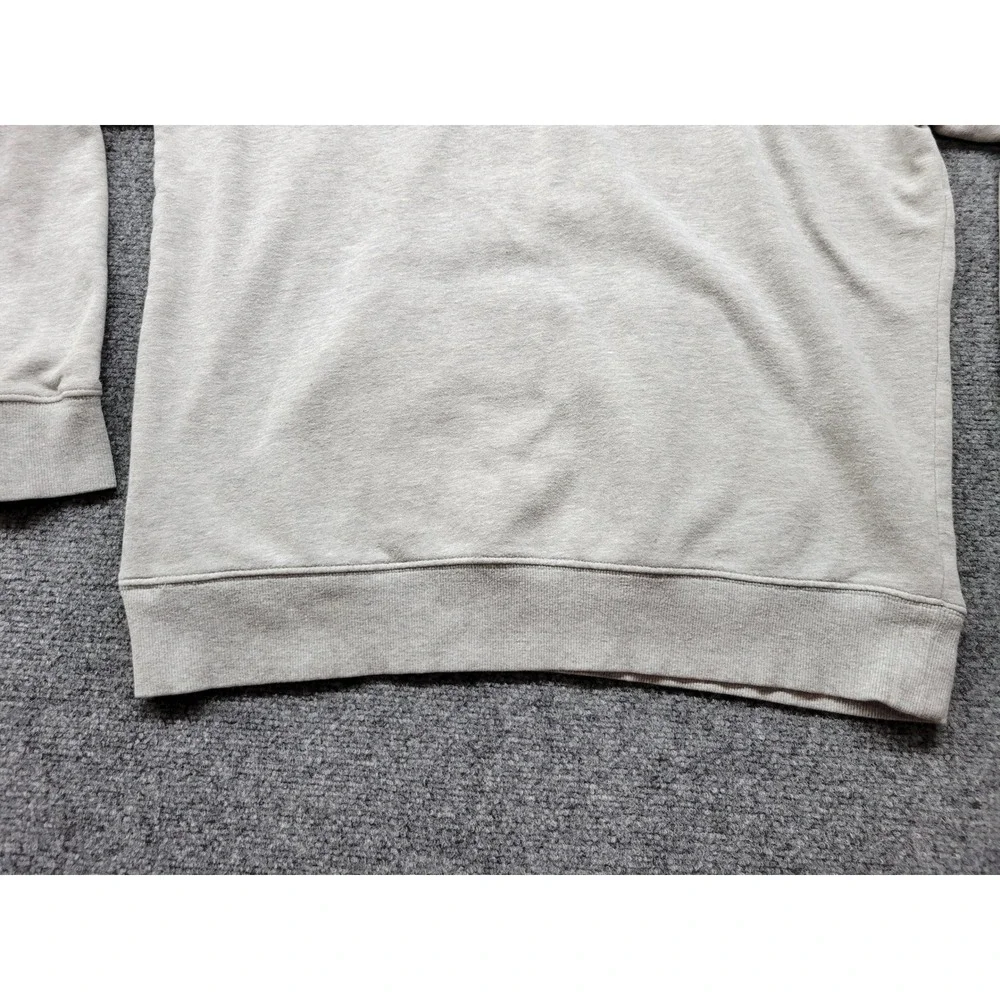 The North Face Mens Gray Half Dome Logo Pullover Hoodie Large A4QQO